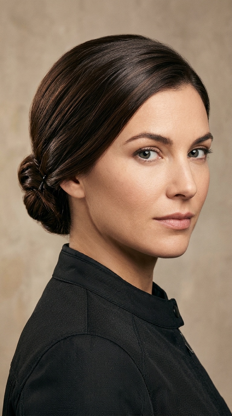 Sleek Nape Knot
