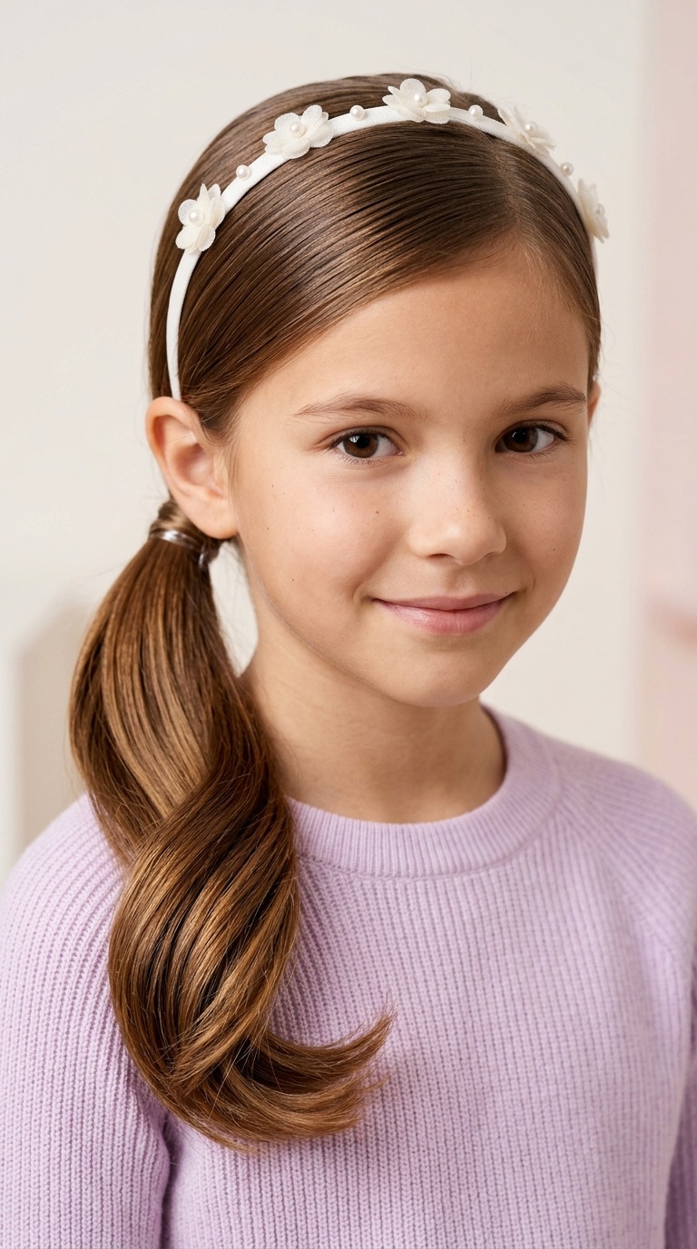 Sleek Side Ponytail