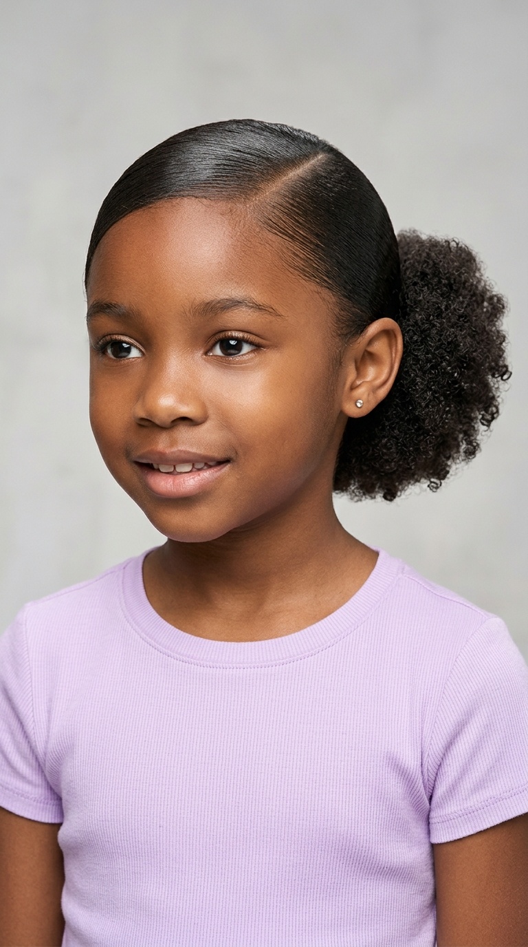 Sleek Side-Swept Puff
