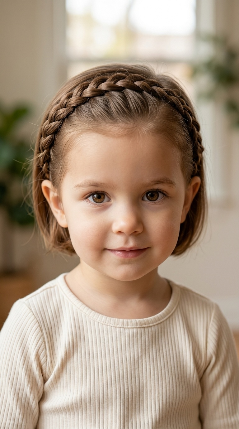 Slick-Back Headband Braid