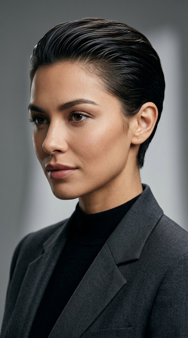 Slicked-Back Executive Crop