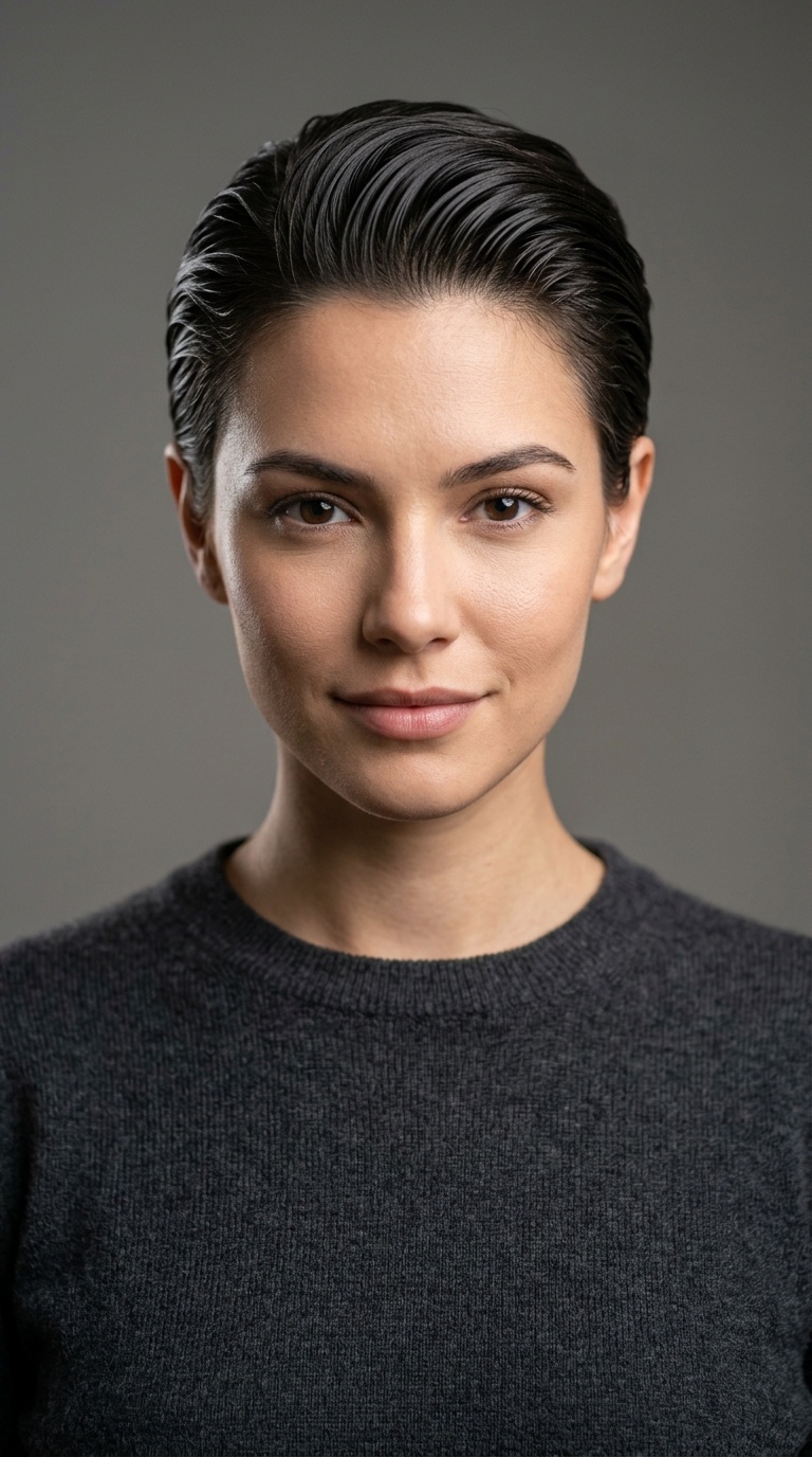 Slicked Back Style