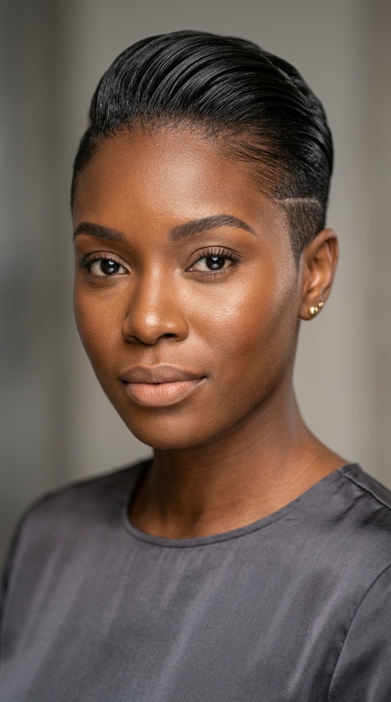 Slicked-Back Taper