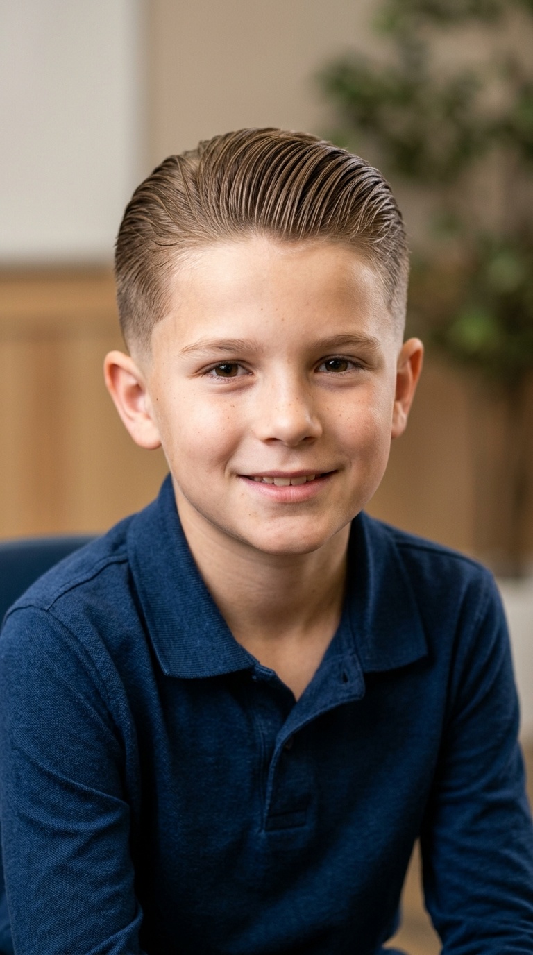 Slicked-Back Taper