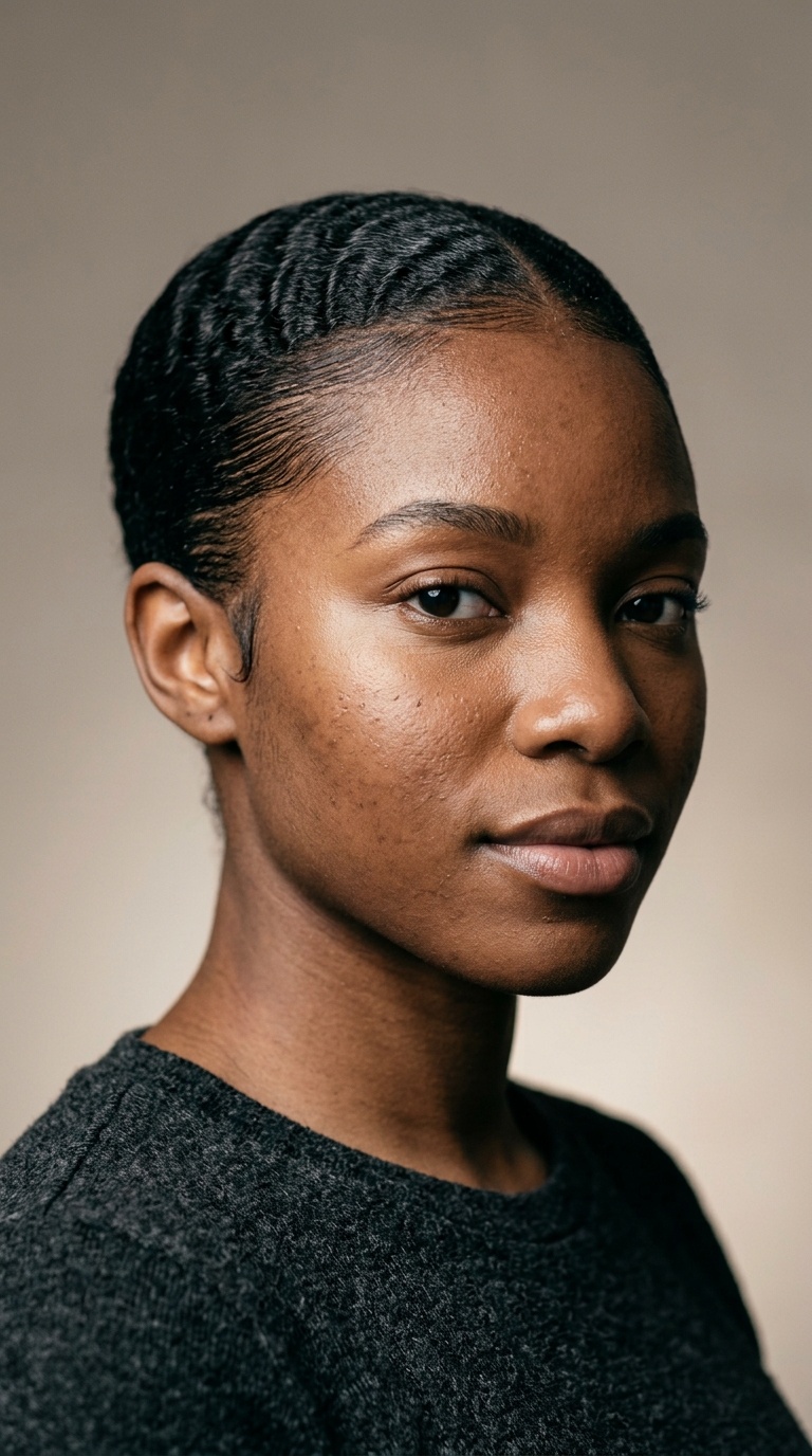 Slicked-Back Taper