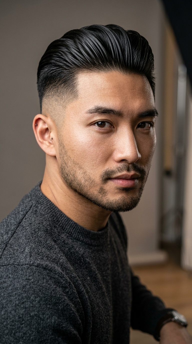 Slicked Back Undercut