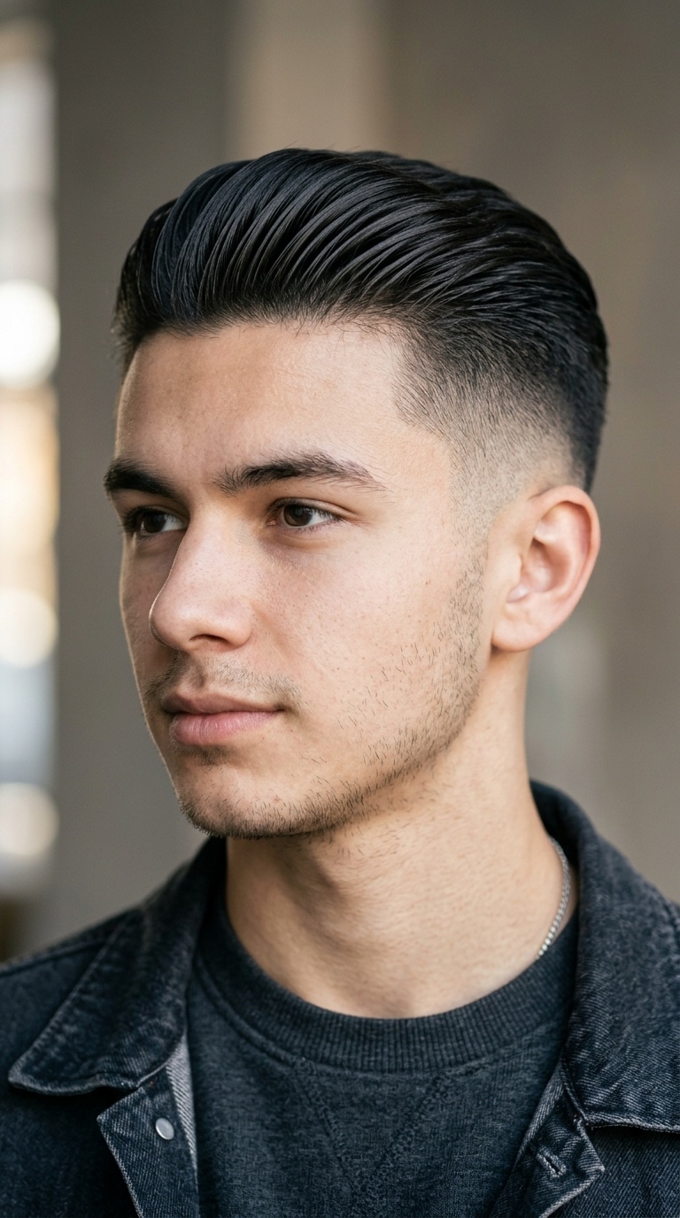 Slicked Back Undercut