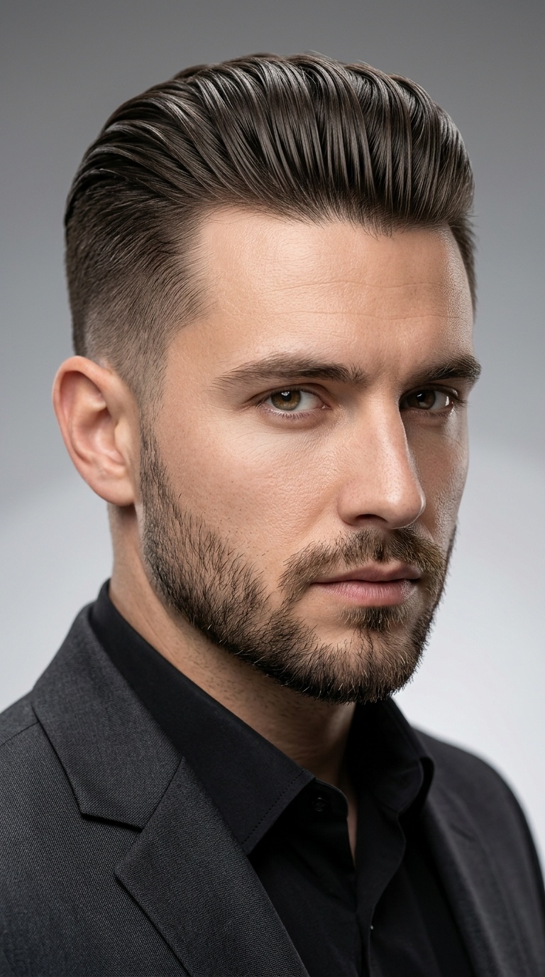 Slicked-Back Undercut