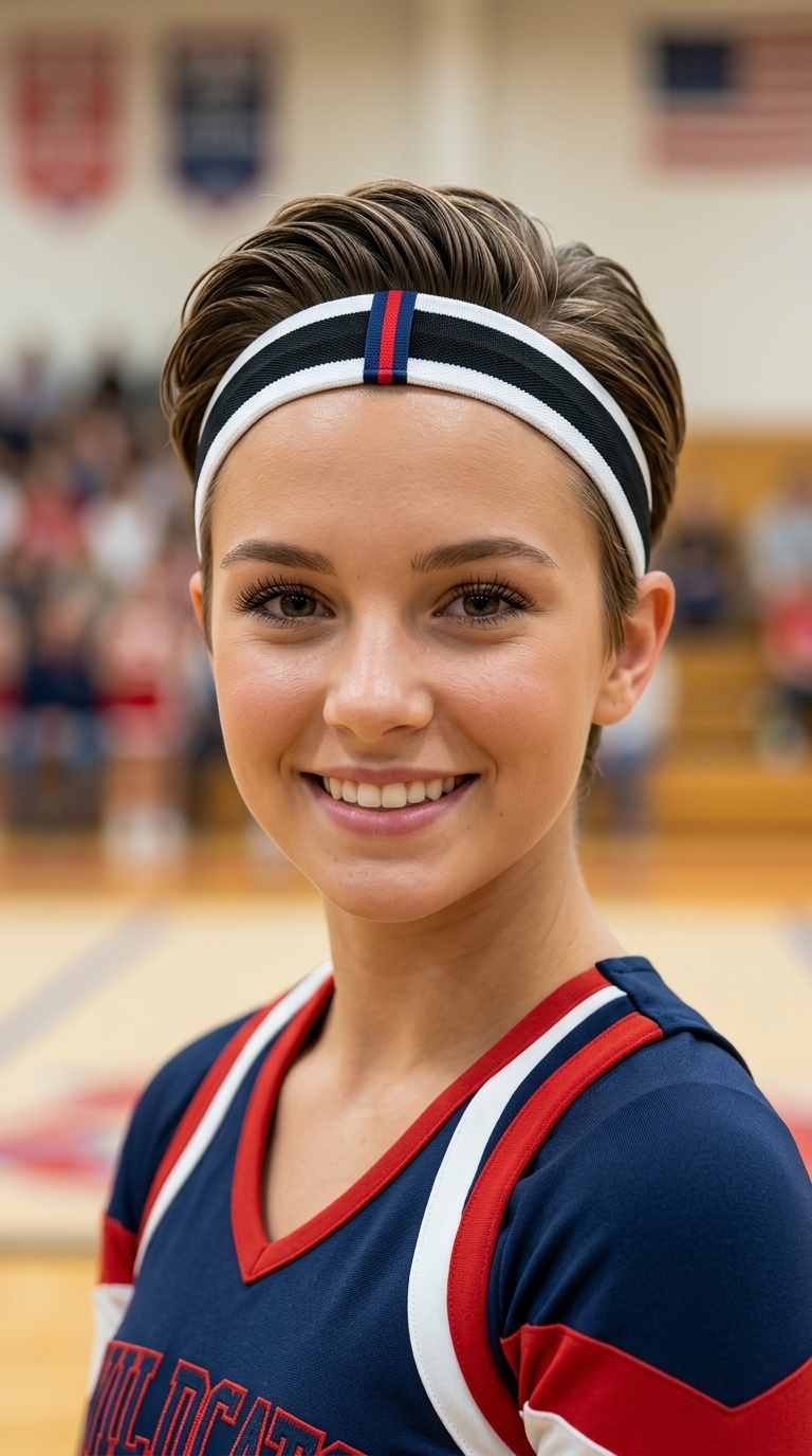 Slicked Back with Headband