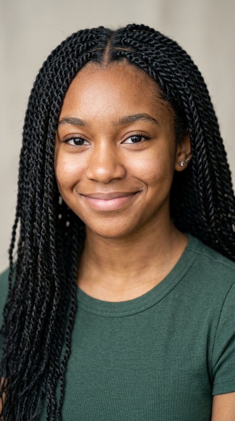 Small Senegalese Twists
