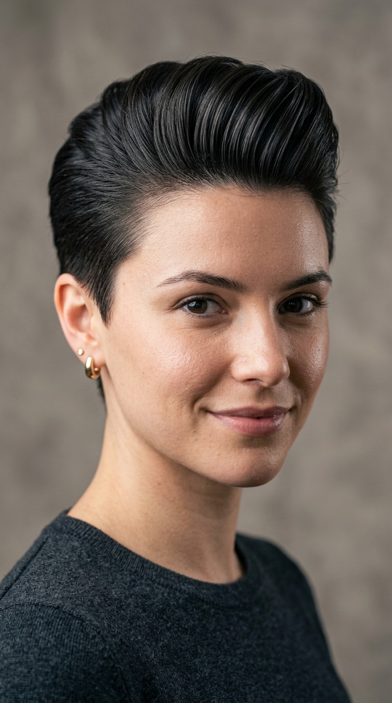 Smooth Pompadour