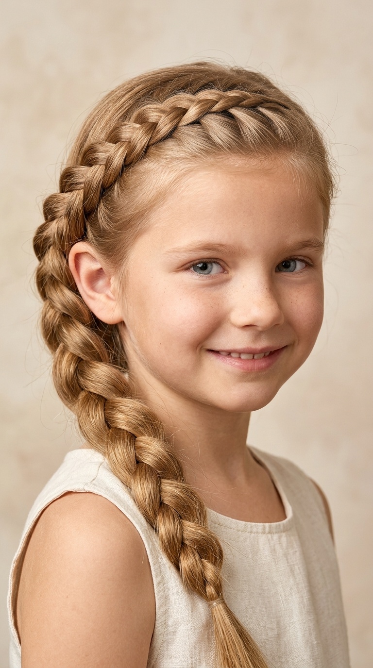 Snake French Braid