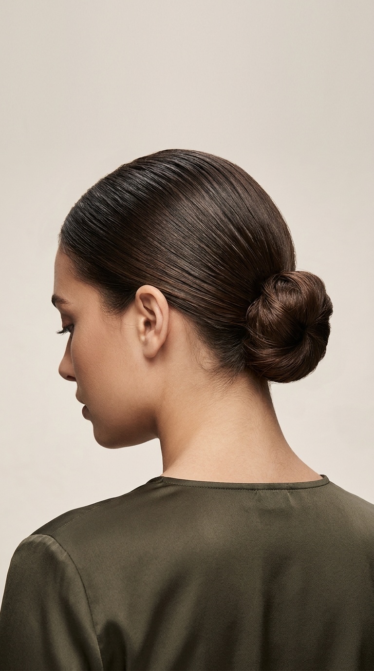 Snatched Low Bun