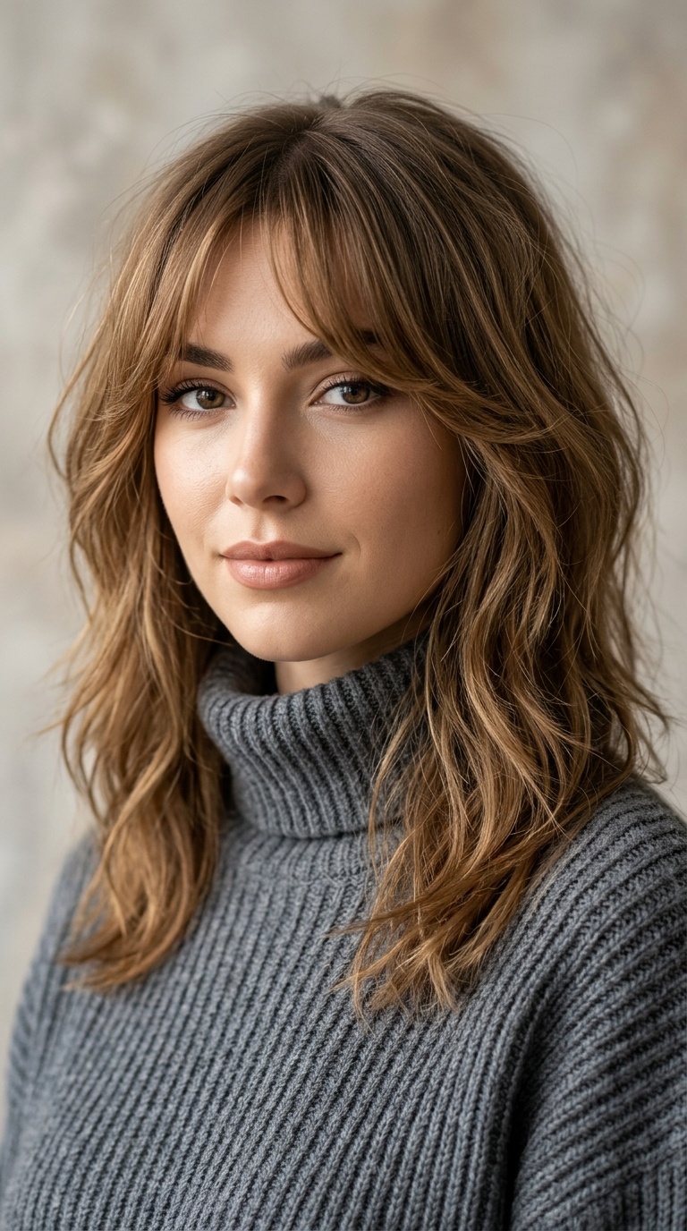 Soft Bardot Fringe