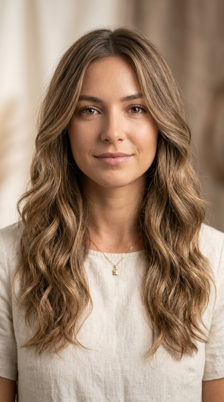 Soft Beachy Waves with Long Layers