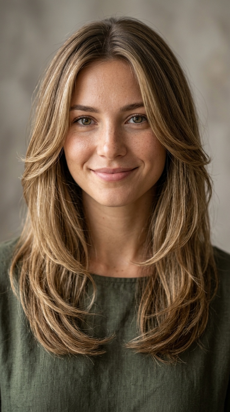 Soft Face-Framing Layers