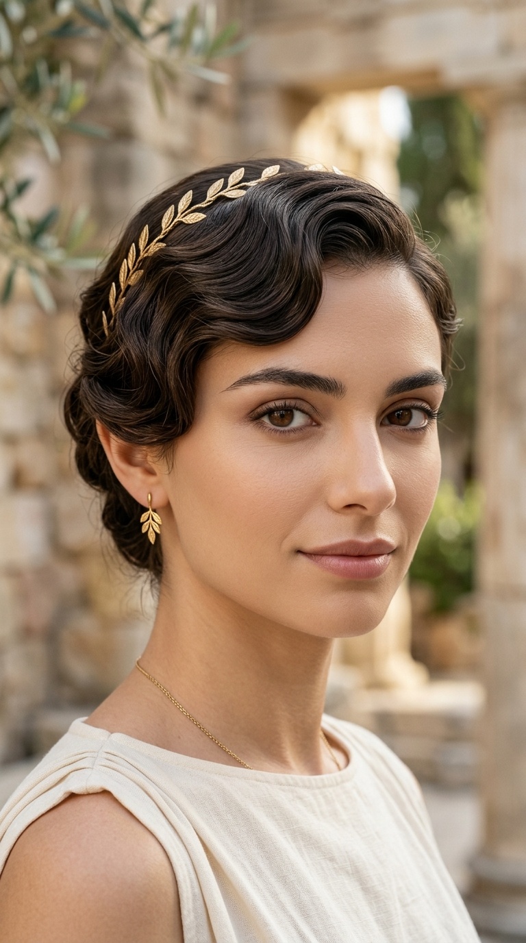 Soft Finger Waves for a Hellenic Twist