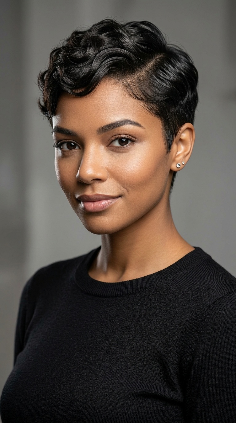 Soft Finger Waves on Pixie