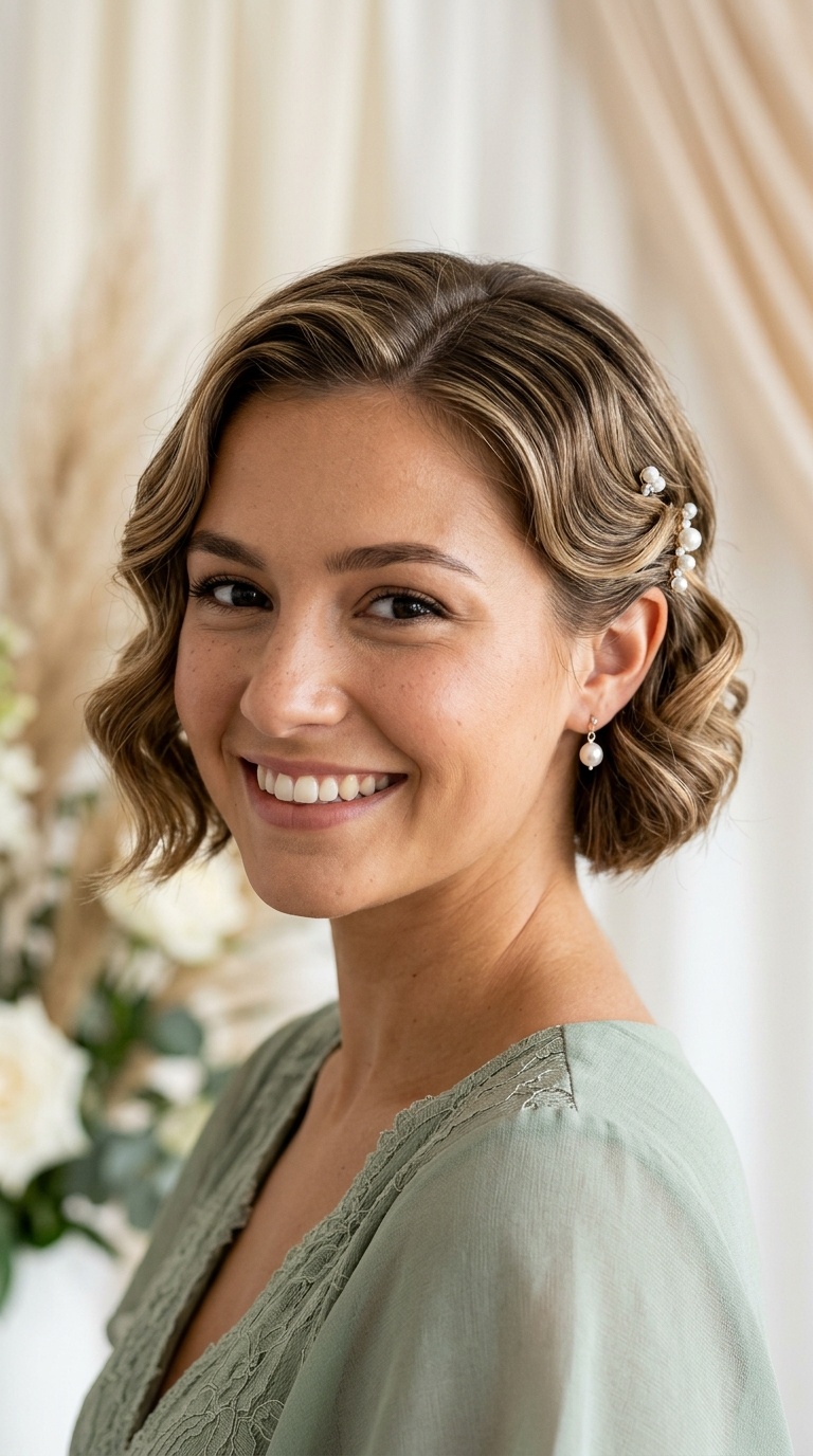 Soft Finger Waves with Pinned Backs