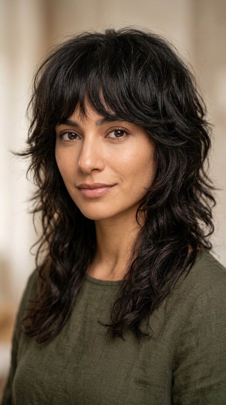 Soft Layered Wolf Cut