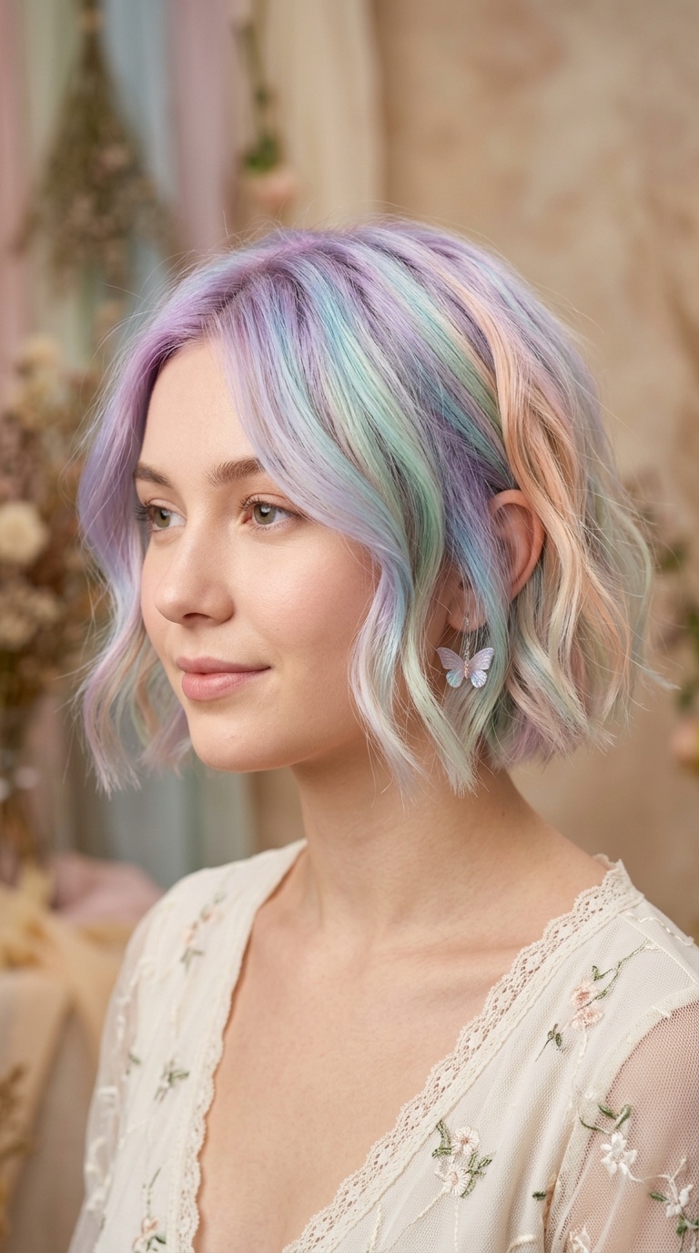 Soft Pastel Color Melt