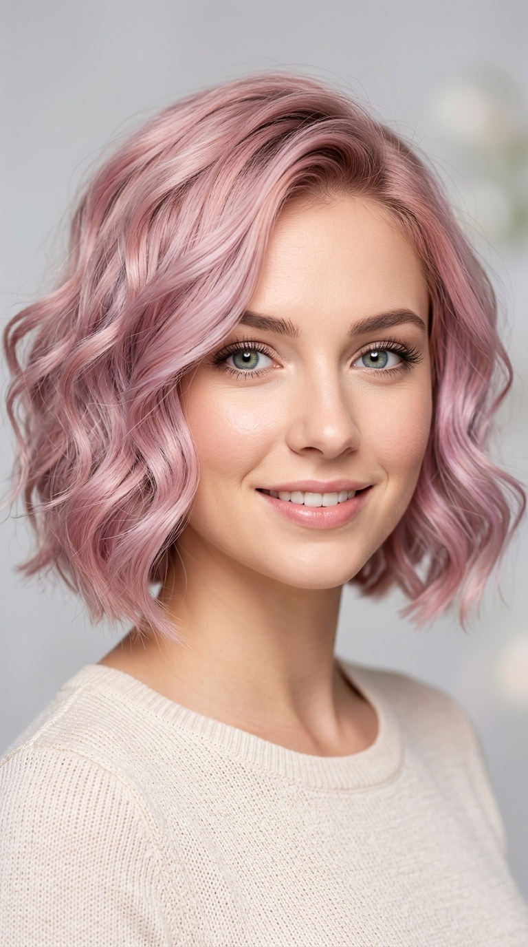 Soft Pastel Toned Waves