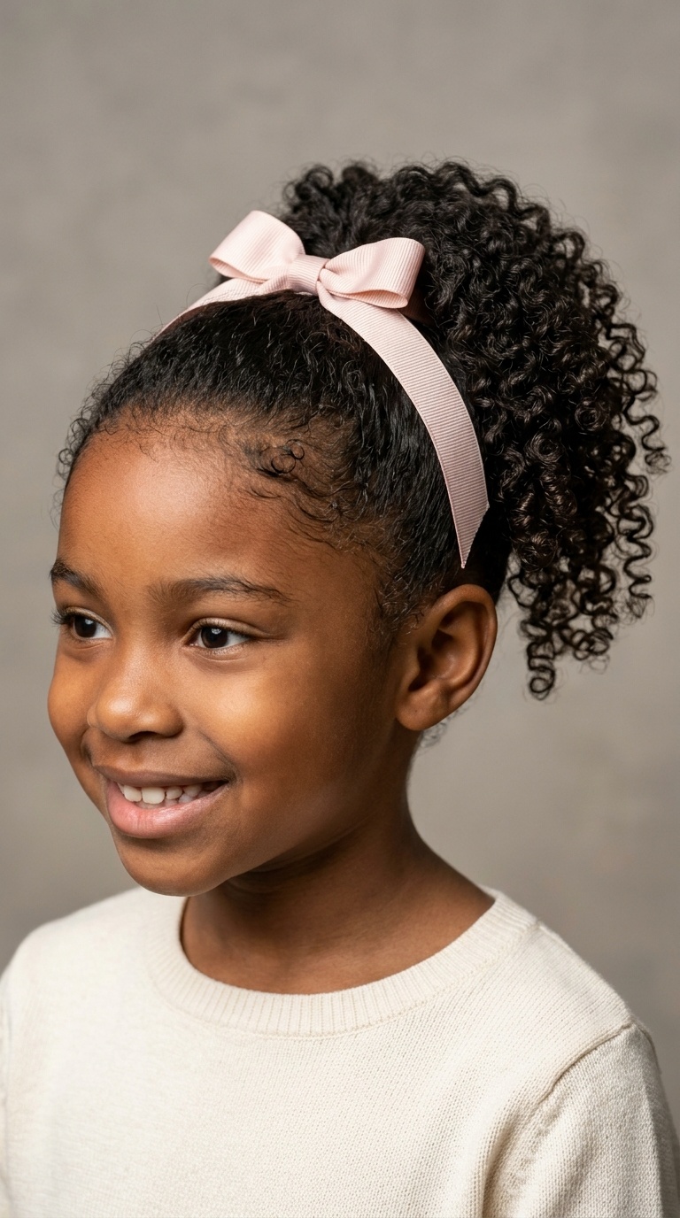 Soft Ribbon Ponytail
