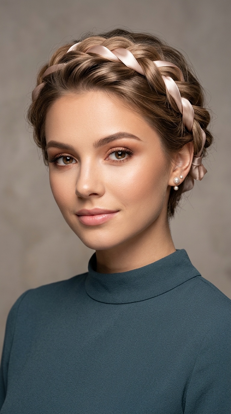 Soft Ribbon-Wrapped Halo