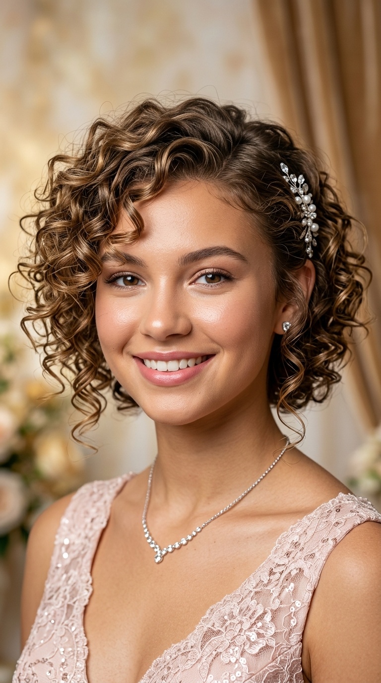 Soft Romantic Botticelli Curls