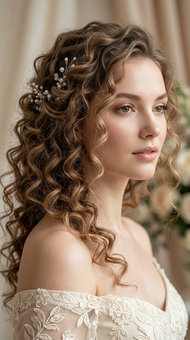 Soft Romantic Botticelli Curls