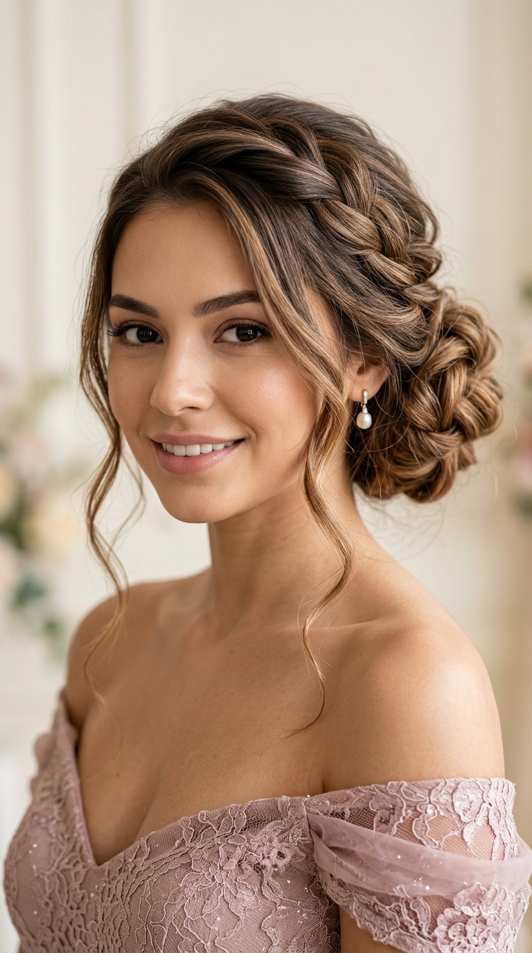 Soft Romantic Messy Bun