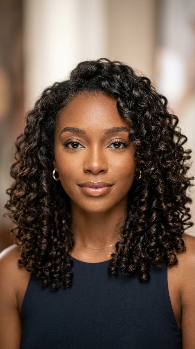 Soft Romantic Wand Curls