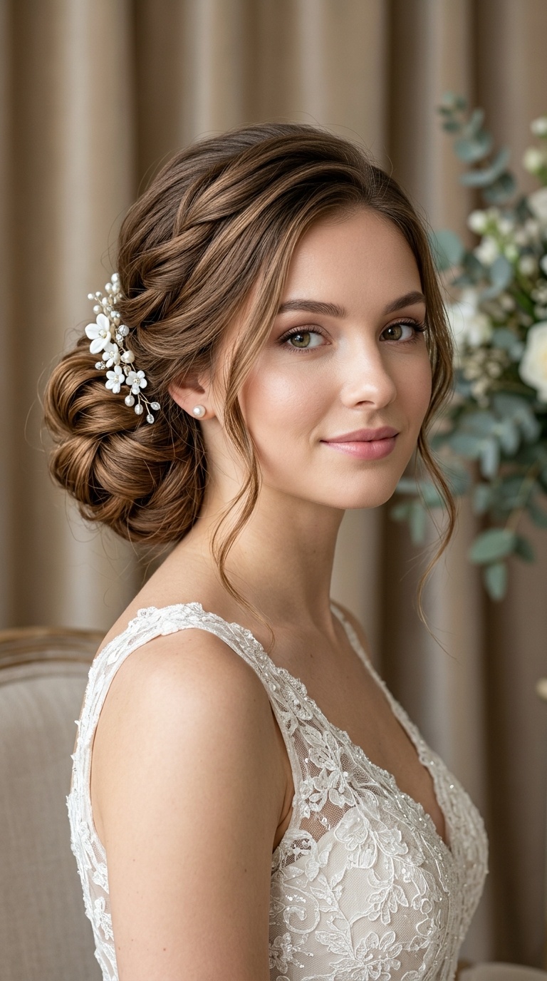 Soft Side-Swept Bun