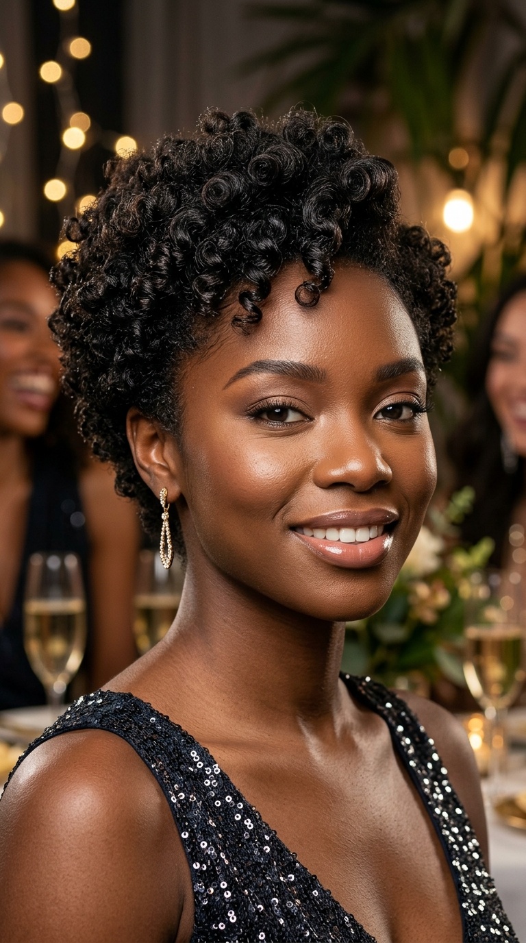 Soft Tapered Curls