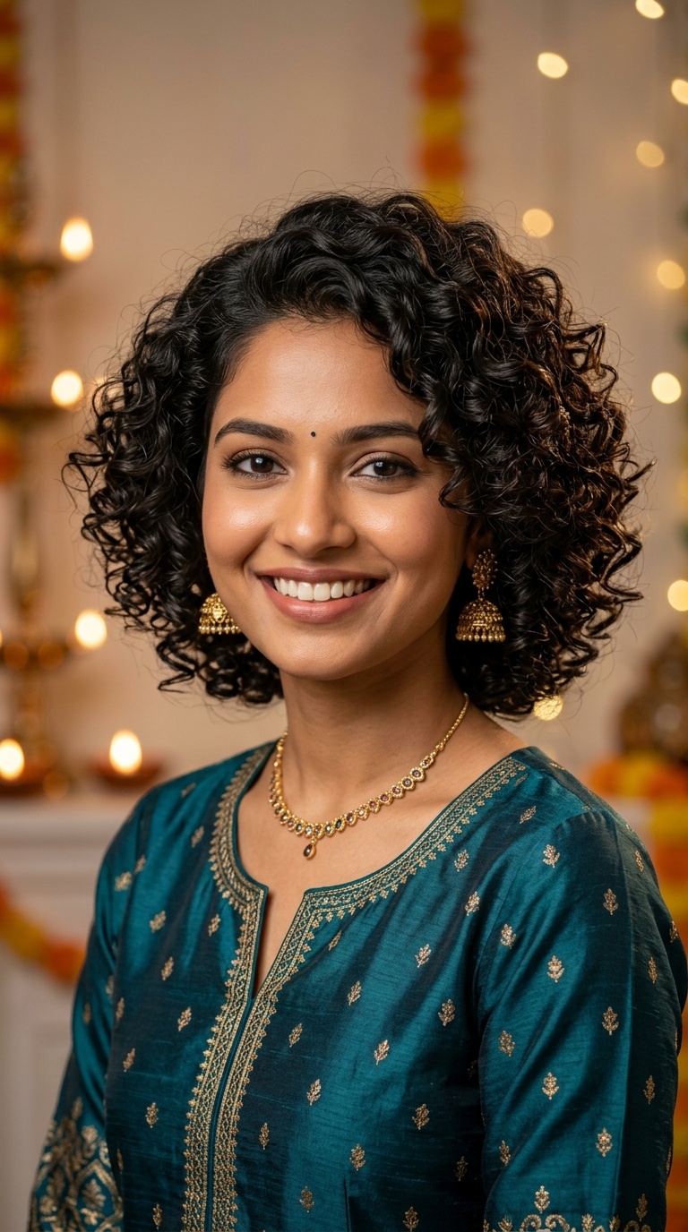 Soft Tapered Curls