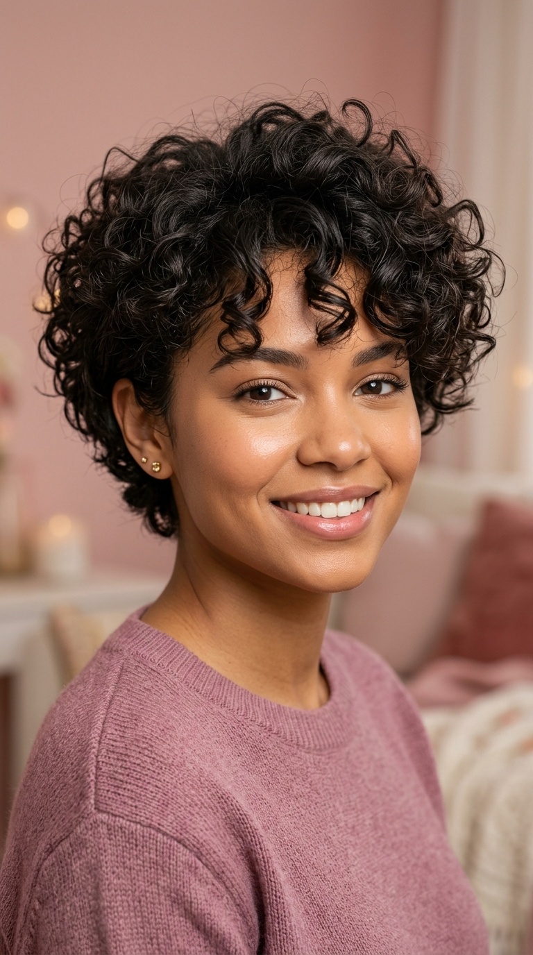 Soft Tapered Curls
