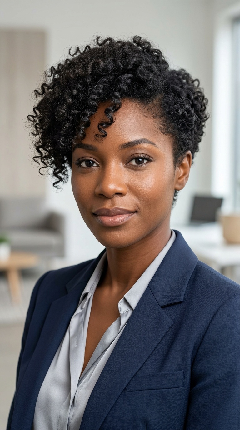 Soft Tapered Curls
