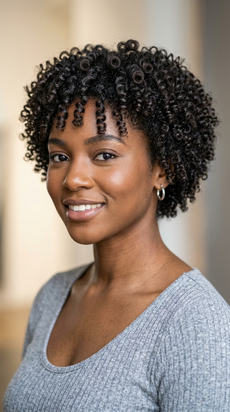 Soft Tapered Curls