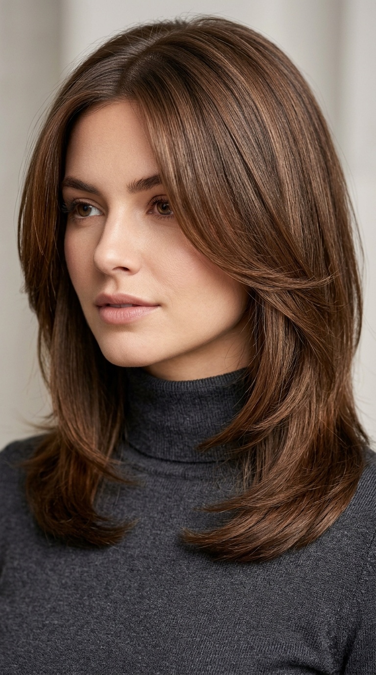 Soft Tapered Layers with Side Part