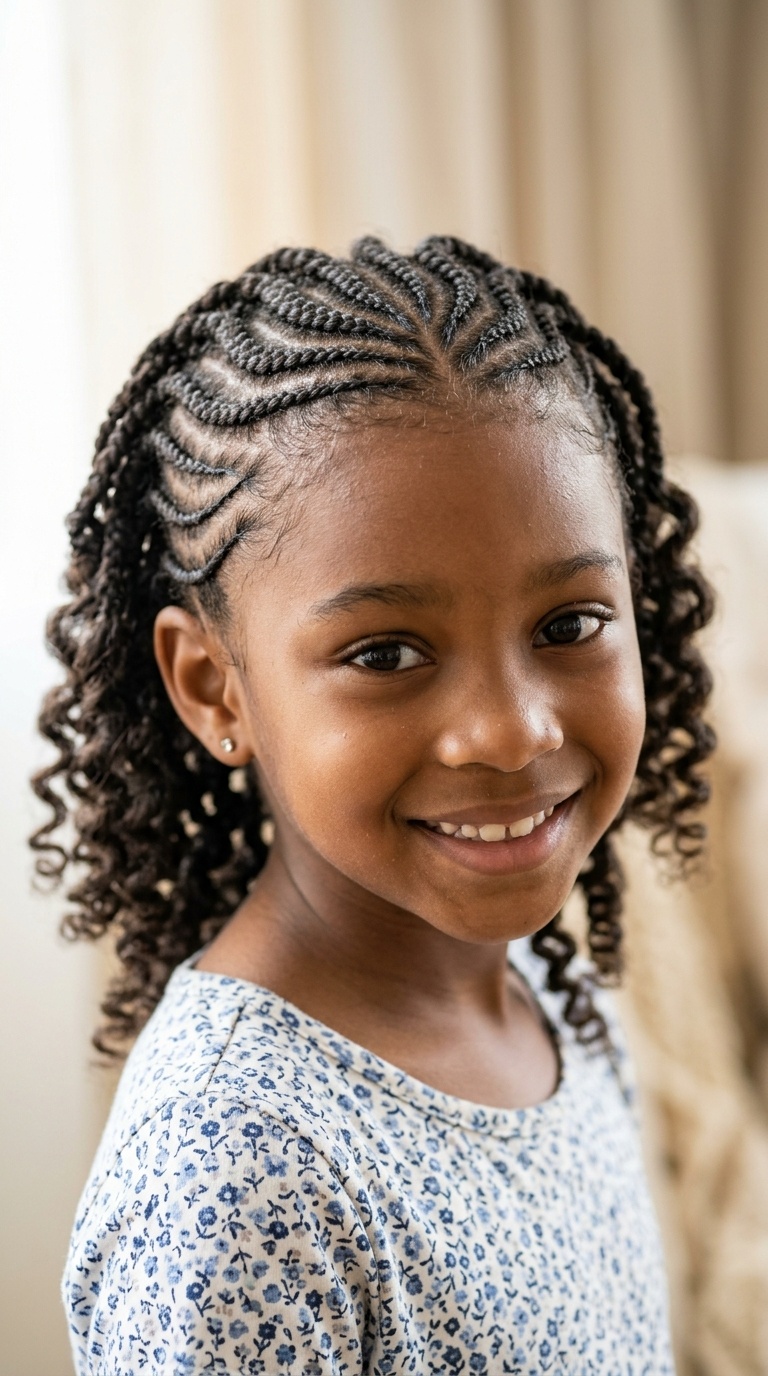Soft Wave Vertical Braids
