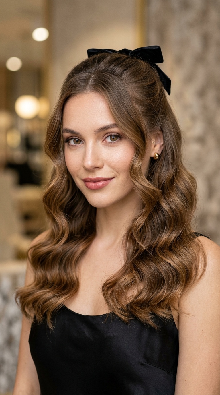 Soft Waves with a Velvet Bow