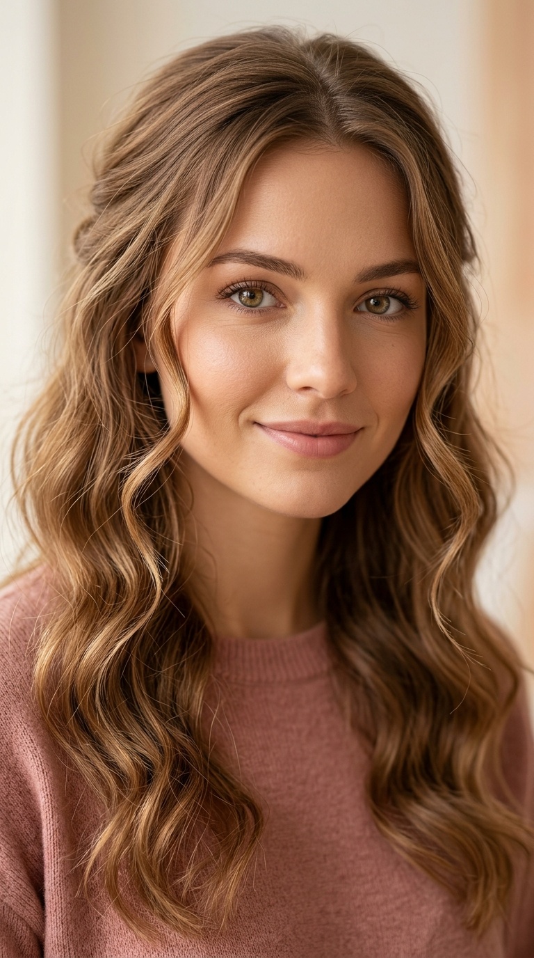 Soft Waves with Face-Framing Tendrils