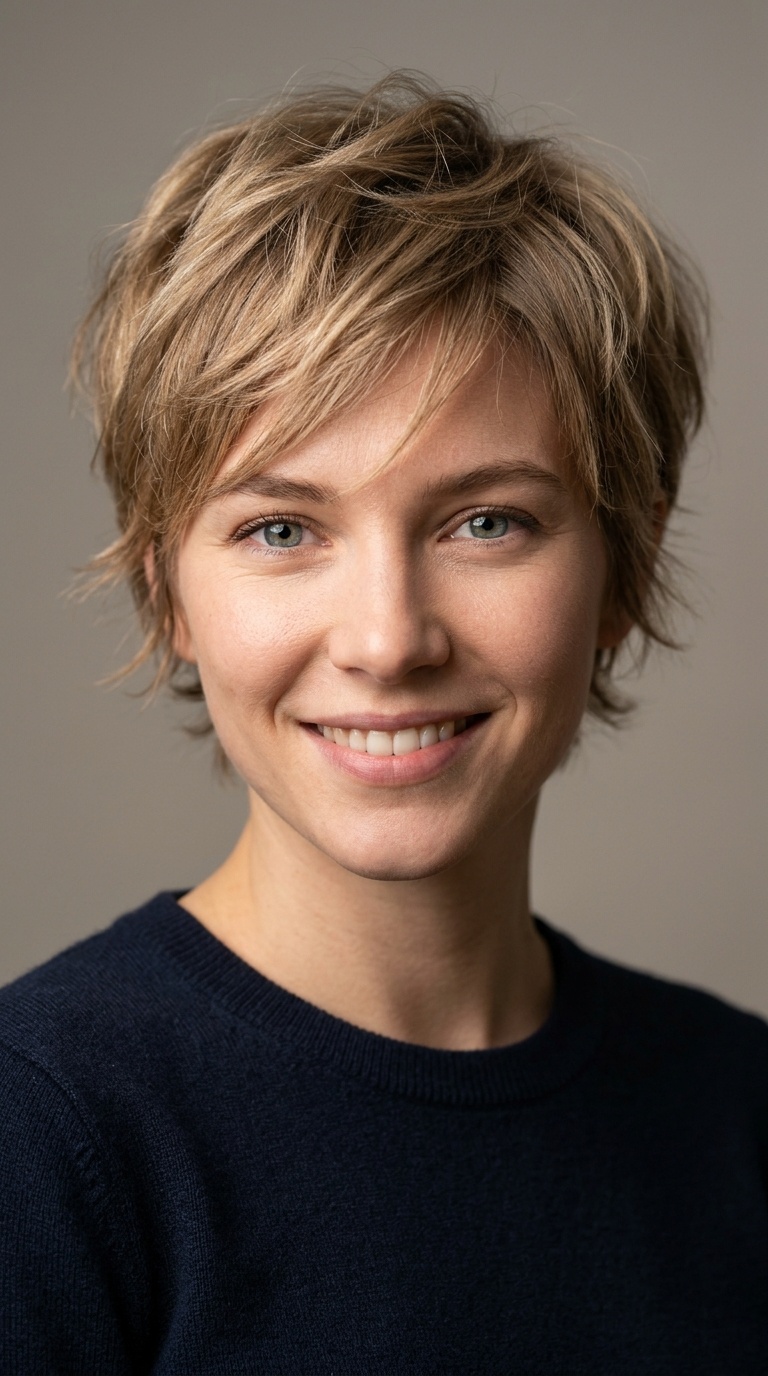 Soft Wispy Pixie