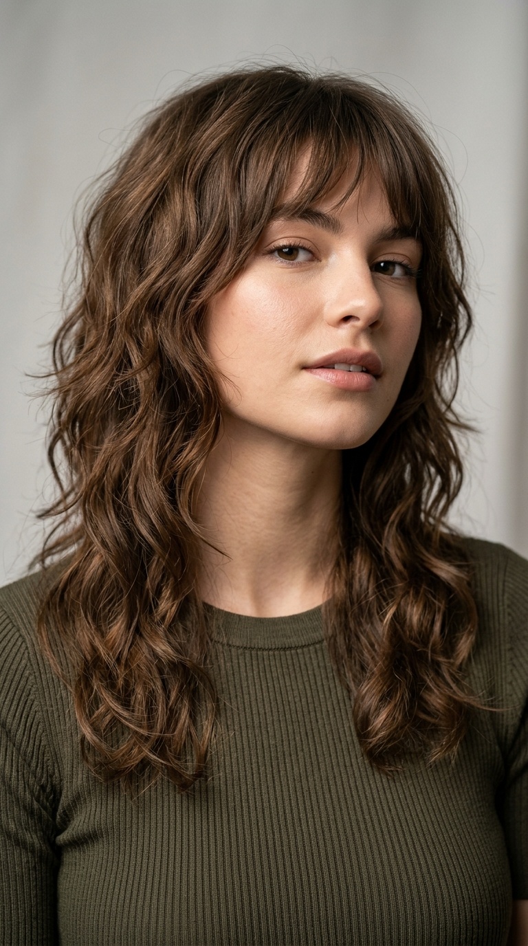 Soft Wolf Cut for Waves