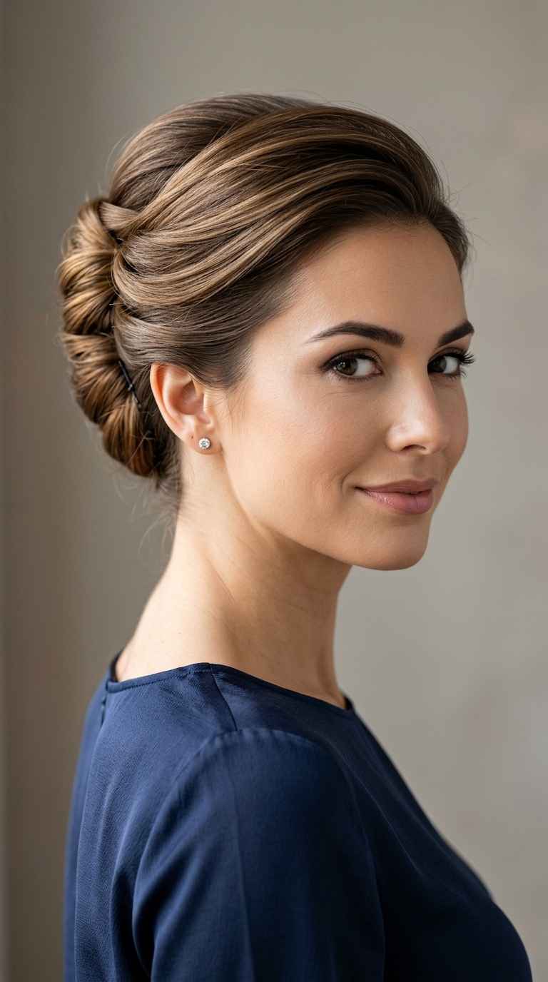 Sophisticated French Twist