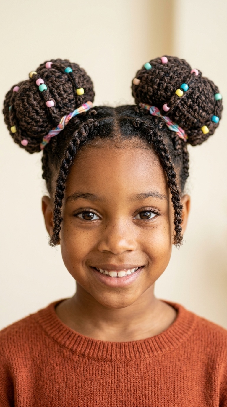 Space Bun Crochet Style