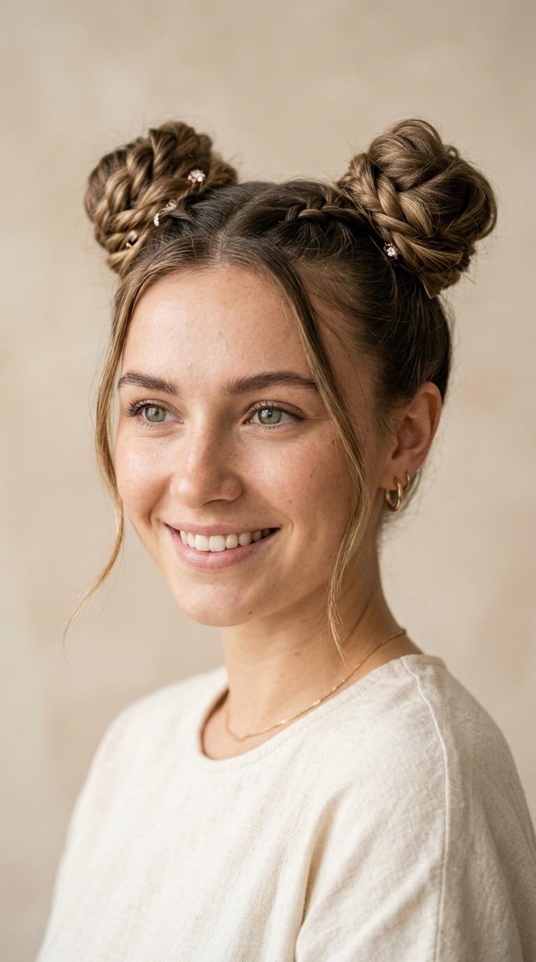 Space Buns with a Twist