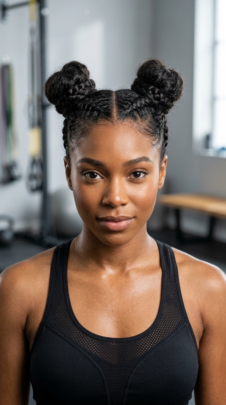 Space Buns with Braided Bases