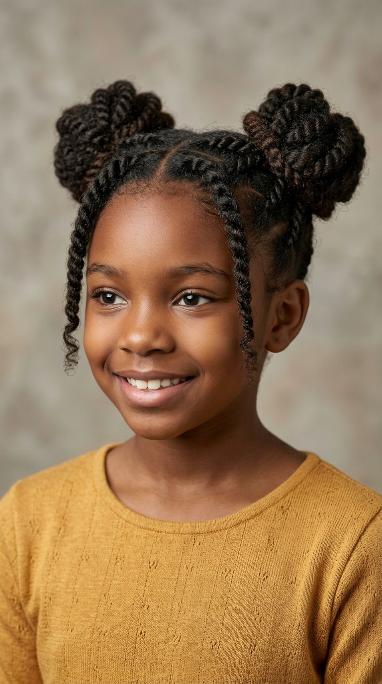 Space Buns with Twists