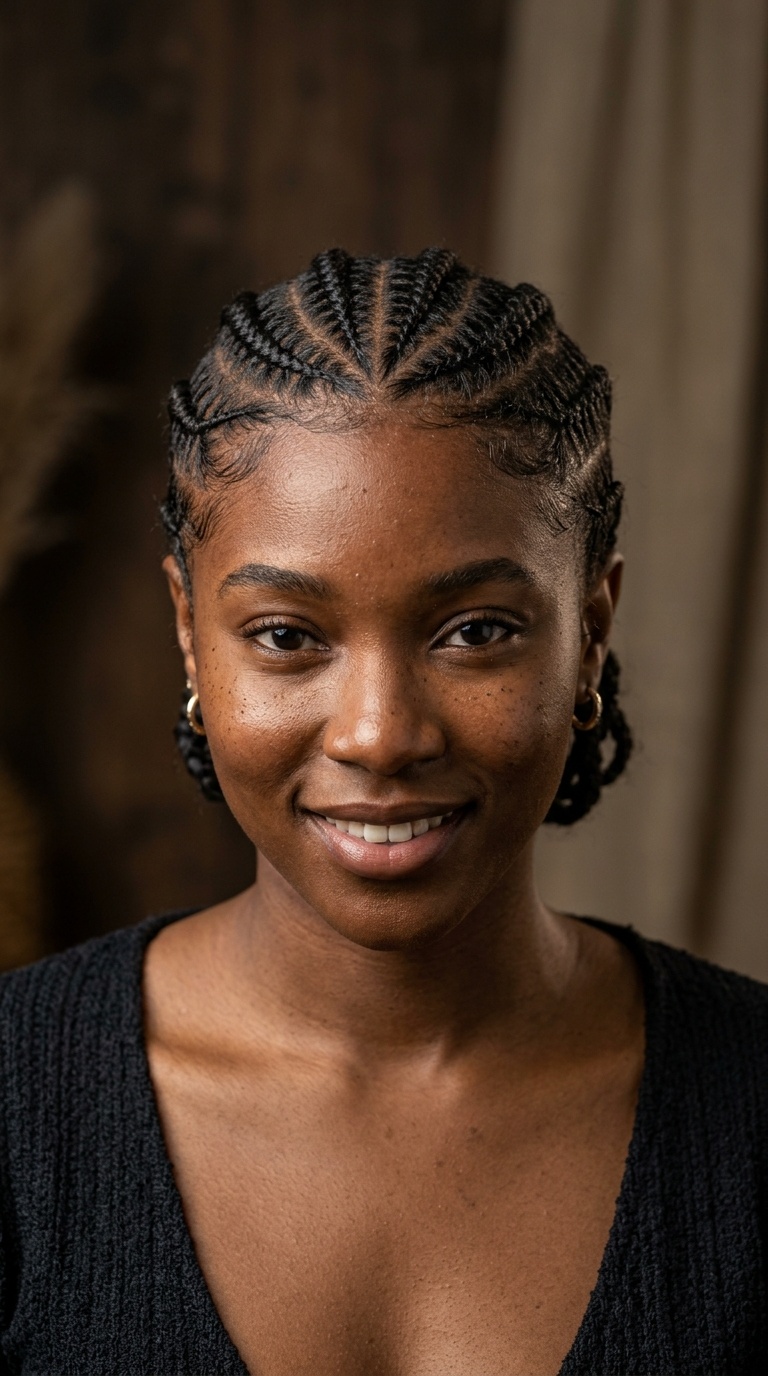 Spider Web Cornrows
